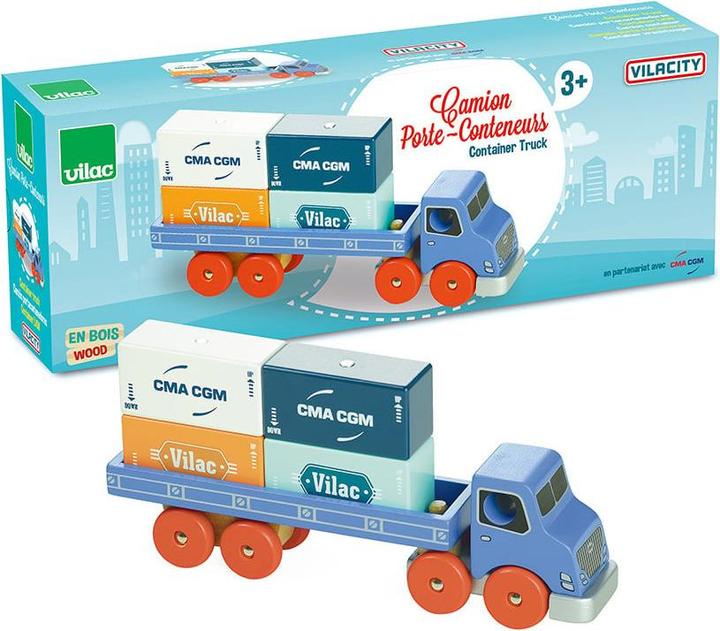 Image du produit Vilac Véhicule Camion Poste-Conteneuss