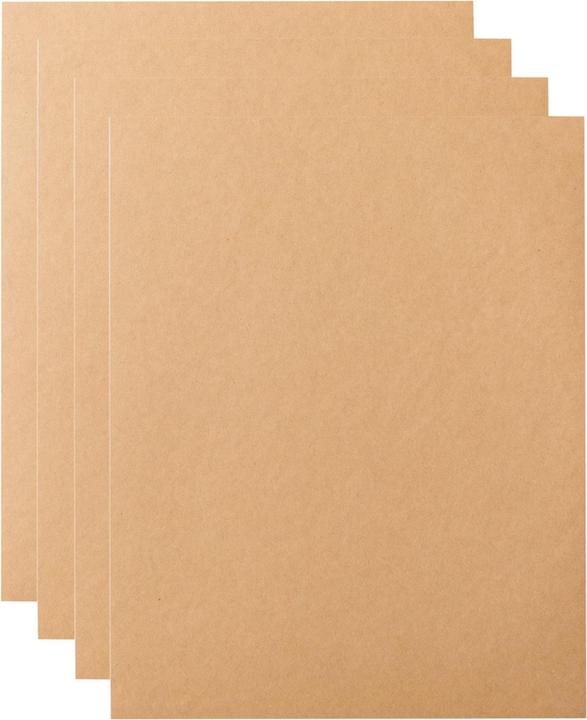 Productafbeelding Cricut Stickerpapier Joy Xtra Kraft 24 x 30cm, 4 vellen, bruin (160 g/m², 4x)