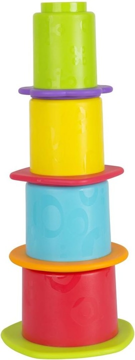 Playgro Stapelbecher mit weichem Rand