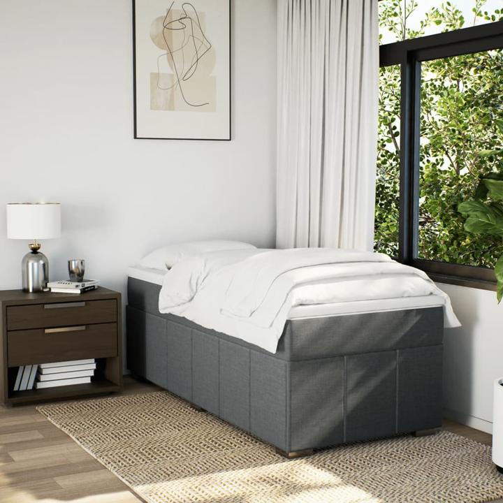 Produktbild VidaXL Bo x springbett mit Matratze 100 x 200 cm Stoff (100 x 200 cm)
