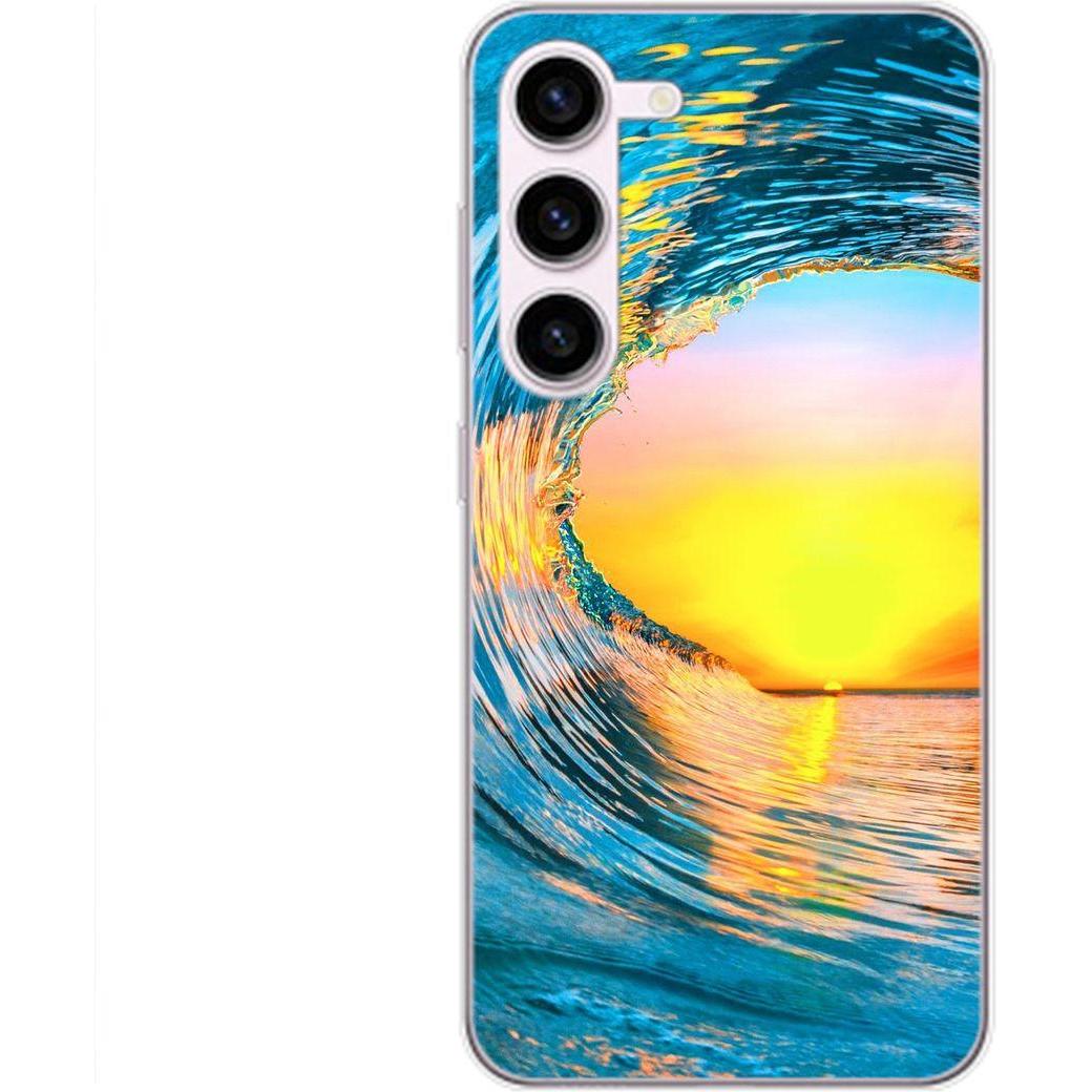König Design Hülle Handy Schutz für Samsung Galaxy S23 Case Cover Tasche Bumper Etuis TPU Neu (Samsung Galaxy S23+), Sma...