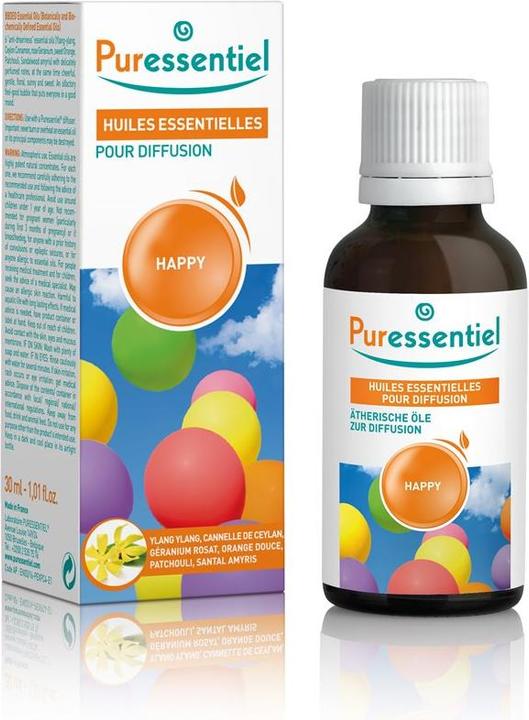 Produktbild Puressentiel Duftmischung Happy ätherische Öle zur Diffusion