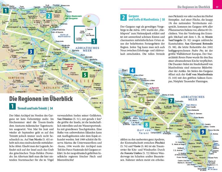 Image du produit Guide de voyage Pouilles, Gargano, Salento (Allemand, Peter Amann, 2021)