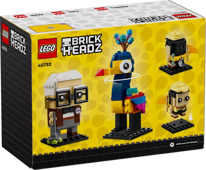 Produktbild LEGO Disney Carl, Russell und Kevin (40752, LEGO Brickheadz)