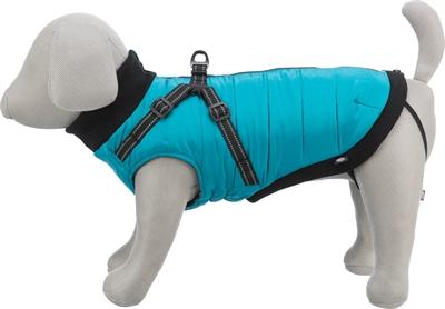 Produktbild Trixie Hondenjas Pontis Met Tuig Aqua (M, Hundemantel)