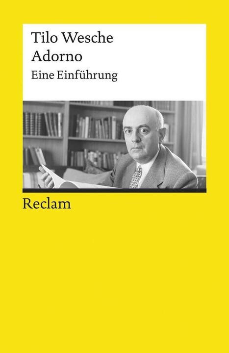 Produktbild Adorno (Deutsch, Tilo Wesche, 2018)
