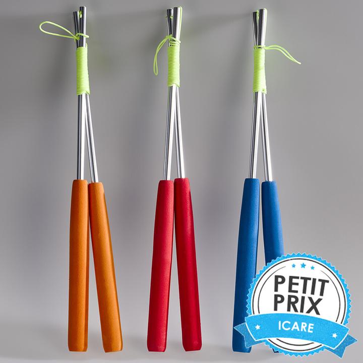 Actual product image Eureka! Diabolo sticks red aluminum