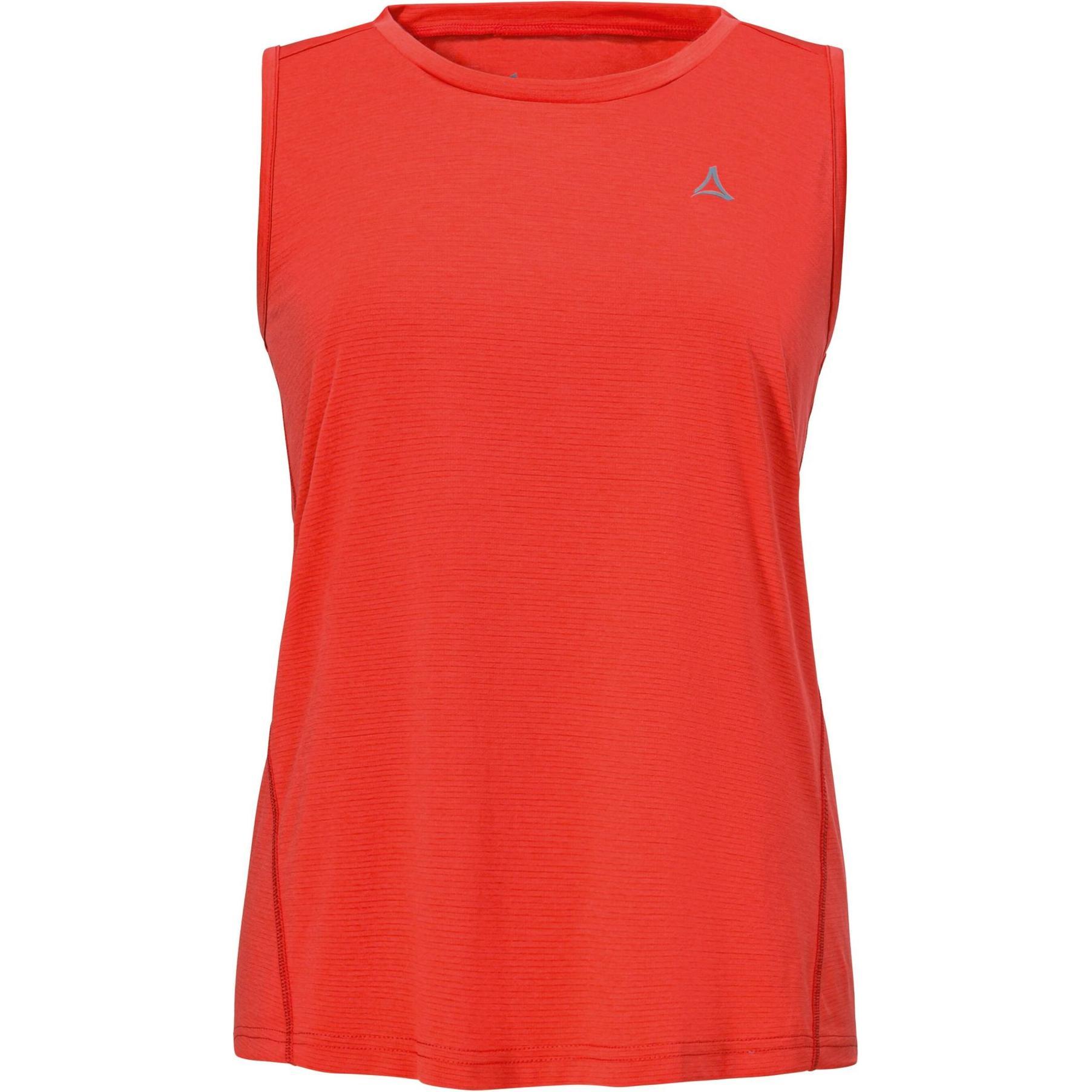 Schöffel, Damen, Funktionsshirt, CIRC Top Tauron L (46), Rot, 46