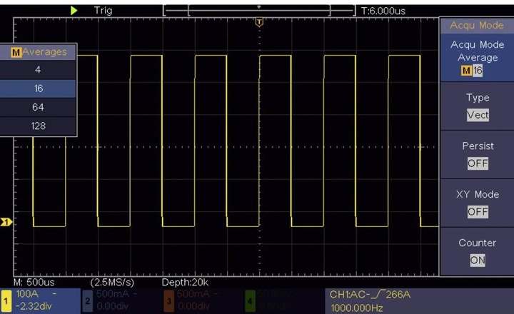 Actual product image Voltcraft Digital oscilloscope (CAT II 600V)