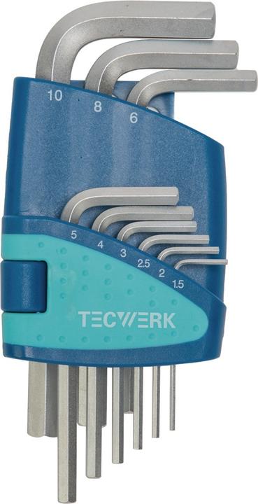Actual product image Tecwerk Sechskantwinkelschraubendrehersatz