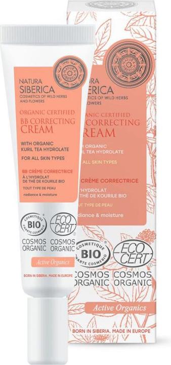 Actual product image Natura Siberica Organic certified Bb correction cream for all skin types, 30 ml 8970E