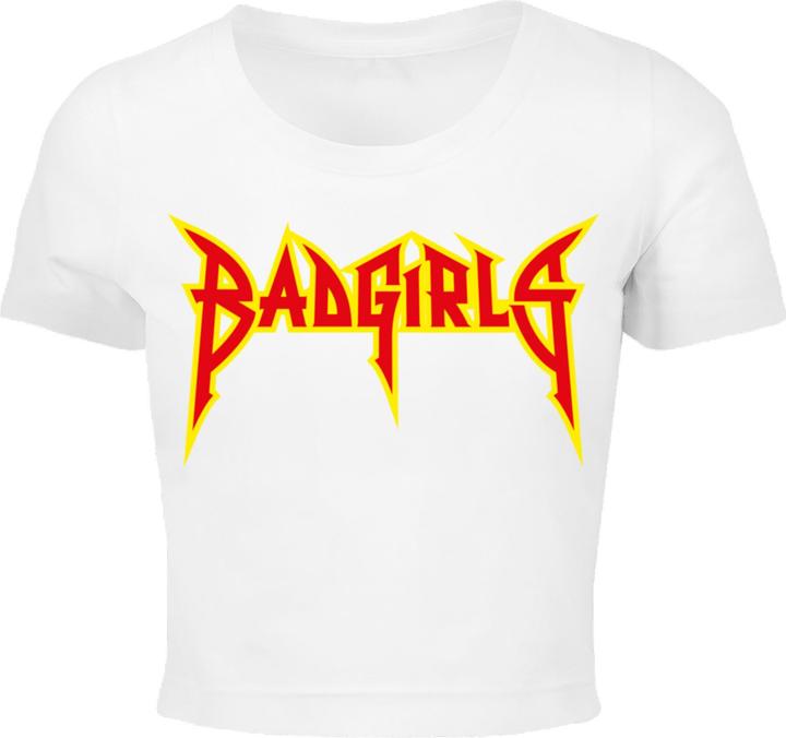 Produktbild Miss Tee Badgirls Cropped Tee - 105751 (M)