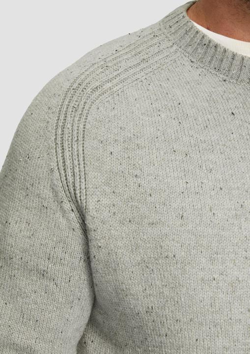 Produktbild S.Oliver Strickpullover Crew-Neck-Pullover mit Farbeffekt (3XL)