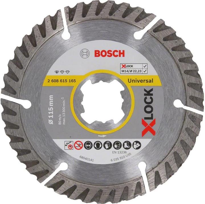 Productafbeelding Bosch Professional Zubehör X-LOCK DIA-TS 115x22 23 Sf. Univ.