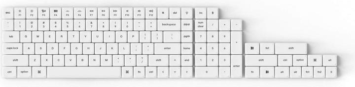 Image du produit Keychron Low Profile Double Shot PBT LSA Keycap Set Version 1