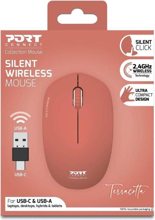 Image du produit Port Designs SILENT - Souris sans fil (Sans fil)