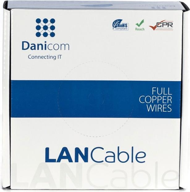 Produktbild Dsit DANICOM CAT6A S/FTP 50m (S/FTP, CAT6a, 50 m)