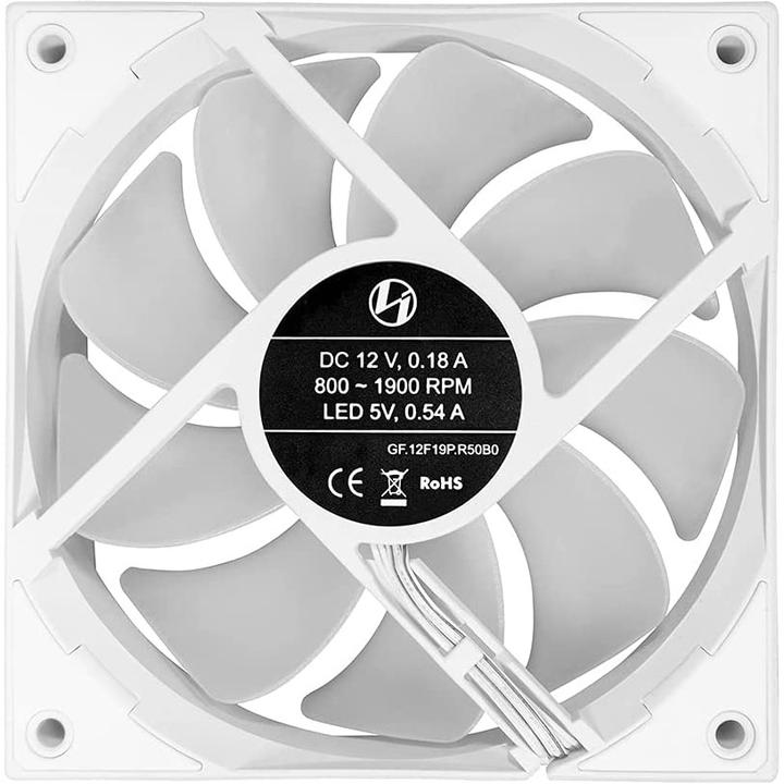 Image du produit Lian-Li ST120 RGB PWM fan, 3-pack incl. contrôleur (120 mm, 3 x)