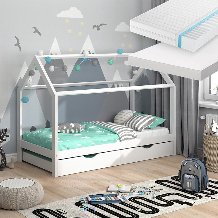 Produktbild VitaliSpa Hausbett Wiki (90 x 200 cm)