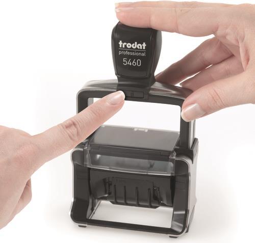 Actual product image Trodat Replacement stamp pad 6/57, blue, double pack