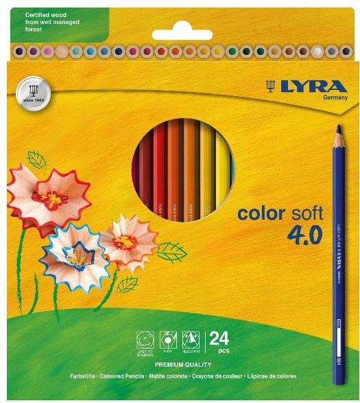 Actual product image Lyra Color Soft 4.0 Hängestift 24 Farben (24x)