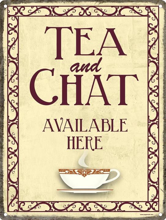 Immagine prodotto Grindstore Mini insegna in metallo A Friendly Cuppa