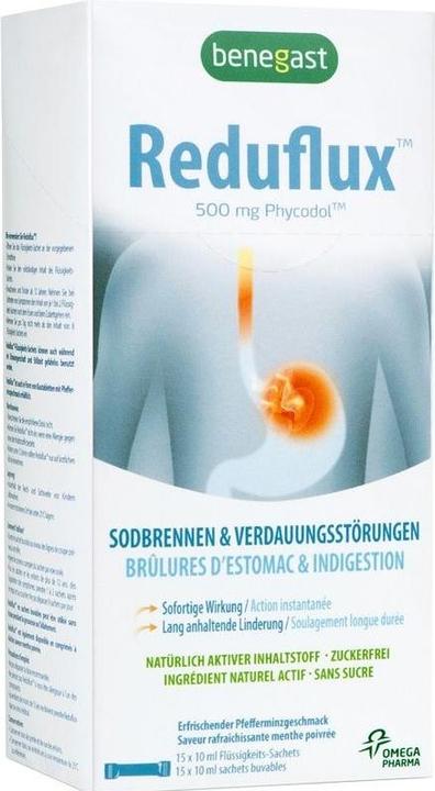 Actual product image Benegast Reduflux LiquidSticks (15 Piece, 10 ml, 194 g)