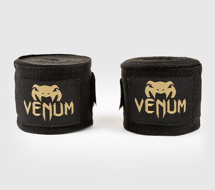 Image du produit Venum HANDWRAPS BLACK/GOLD X8761094 (Taille unique)