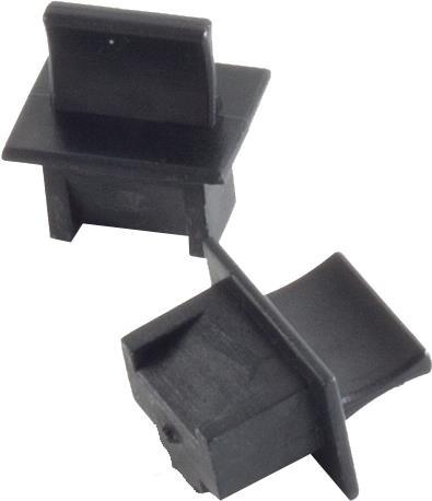 Helos RJ45 Staubschutz/Blindstopfen (Blindmodul)