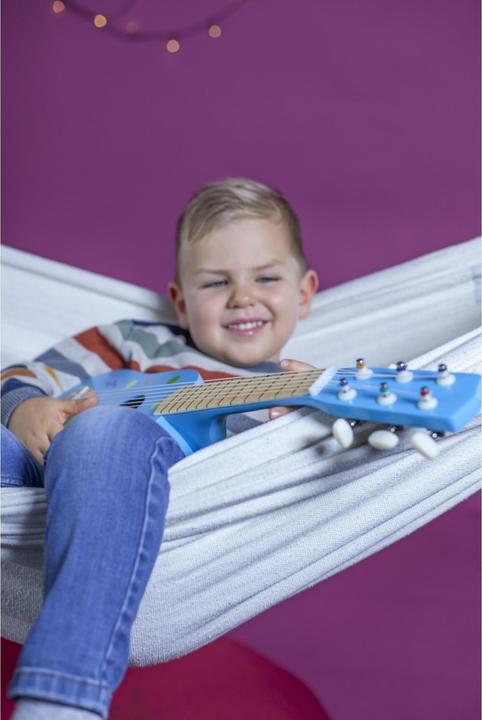 Actual product image Eichhorn Music wooden guitar (German, French, English, Italian)