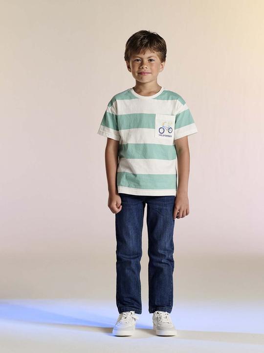 Produktbild Vertbaudet Die UNVERWÜSTLICHE, robuste Jungen Jeans mit Dehnbund WATERLESS (98)