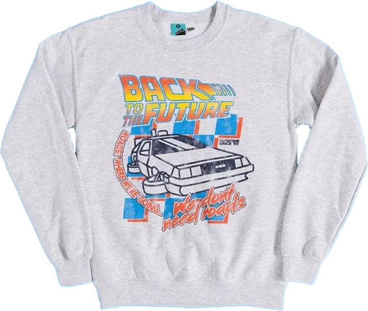 Produktbild Back to the Future We Don't Need Roads Sweatshirt (M)