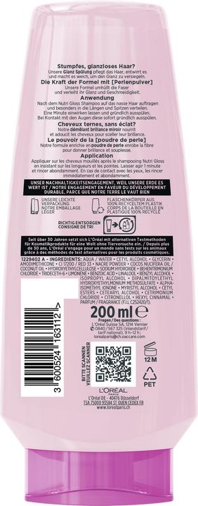 Image du produit L'Oréal Paris Elseve Nutri Gloss (200 ml)