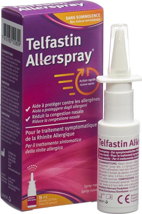 Actual product image Telfastin Nasenspray (1 Piece)