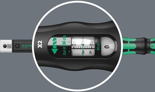 Actual product image Wera Click-Torque X 2 (10 - 50 Nm)