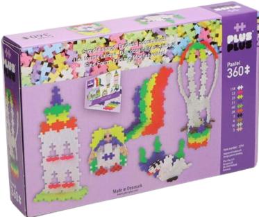 Produktbild Plus-Plus Rainbow Hot Air Balloon Pastel