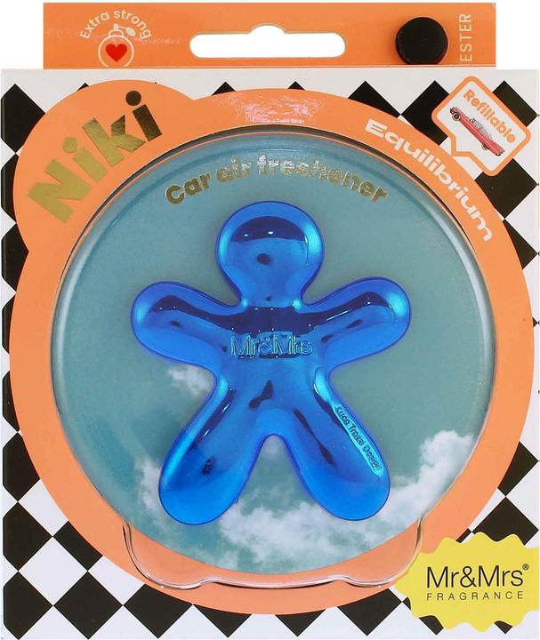 Actual product image Mr & Mrs Fragrance Niki Metal Blue Classic Equilibrium