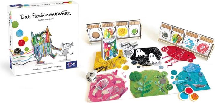 Actual product image The Colour Monster (German)