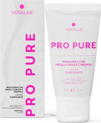 Image du produit Veralab Pro Pure Clay Mask Purifying And Rebalancing Face Mask - 50 Ml (50 ml)