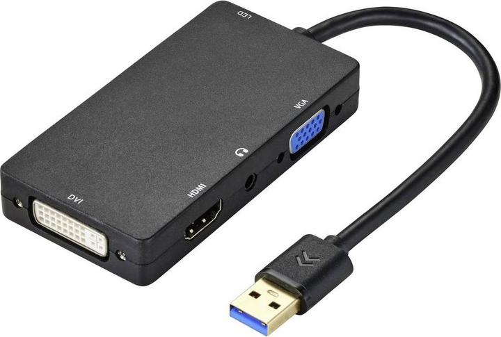 Produktbild Renkforce 8RF-4755602 (DVI, HDMI, VGA, 9.24 cm)