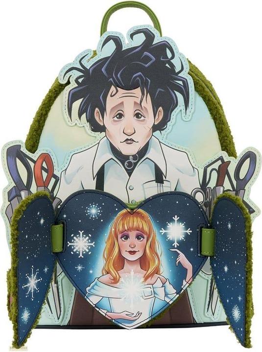 Actual product image Loungefly Edward Scissorhands backpack 26cm