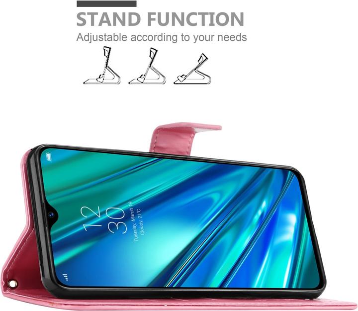 Actual product image Cadorabo Flower Book Case for Realme 5 PRO / Realme Q (Realm Q, Realme 5 Pro)