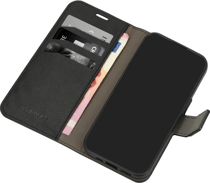 Actual product image Mobiparts Classic Wallet Case Samsung Galaxy S24 Ultra Black (Samsung Galaxy S24 Ultra)