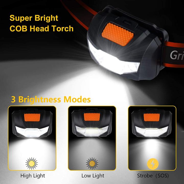 Produktbild Gritin LED Stirnlampe Mini (140 lm)