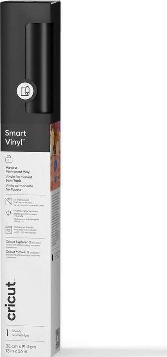 Produktbild Cricut Smrtvnl P Black 13 In X 3 Ft