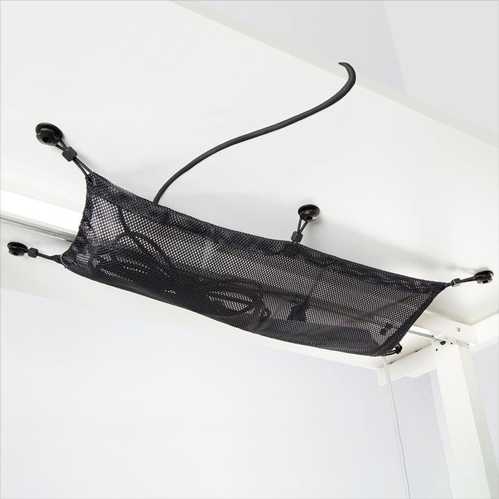 Immagine prodotto LogiLink Rete passacavi, 69x34cm, poliestere, nero (2346 cm)