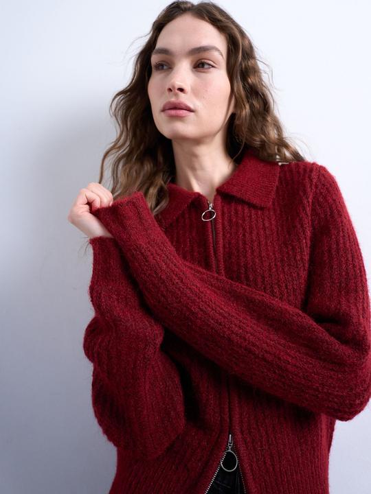 Immagine prodotto Spokey Normal geschnitten Hemdkragen Strickjacke Strickjacke (M)