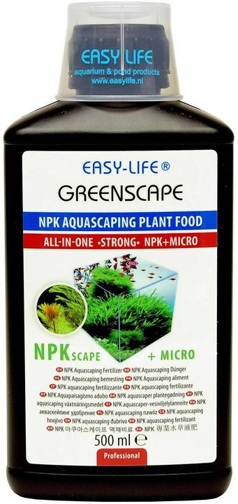 Easy Life Engrais pour plantes GreenScape 500 ml (Engrais pour aquarium)