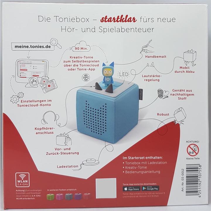 Immagine prodotto Tonies Toniebox Starter Set Blu (Tedesco)