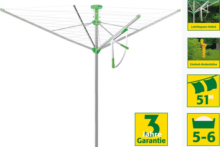 Produktbild Juwel Wäschespinne Novaplus 60 Easy (51 m)